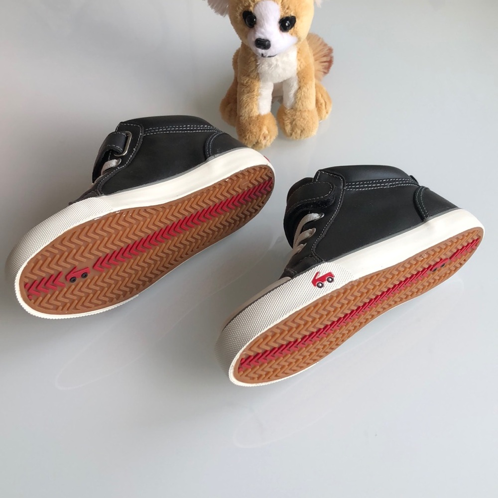 See Kai Run Peyton Metallic Mid Top Sneakers 1Y - Picture 5 of 7